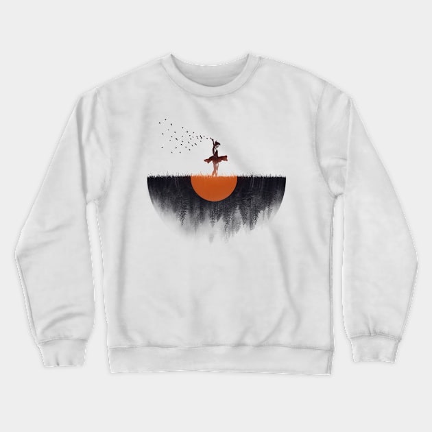 The Sound of Nature Crewneck Sweatshirt by enkeldika2